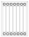 3-by-4-aluminum gate