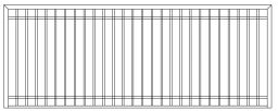 3-by-4-aluminum gate